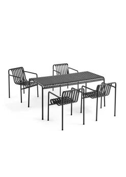 1 Palissade Bord og 4 Palissade Dining Armchair