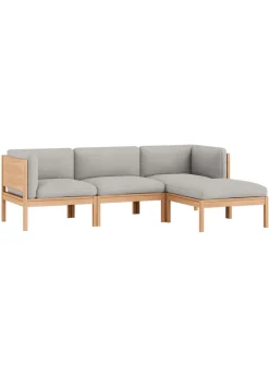 3 Seater Sofa with Sides + Chaise Longue - ​​The MOEBE Modular Sofa