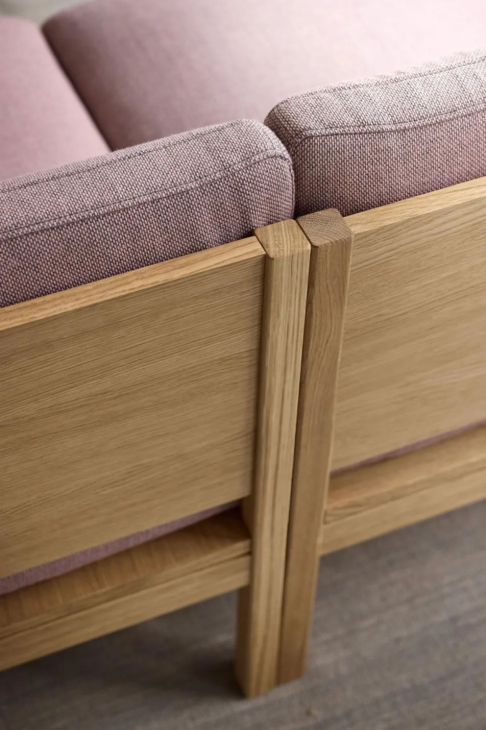 2 Seater Sofa with Sides + 1 Side Table - The MOEBE Modular Sofa