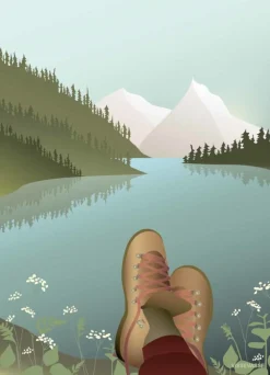 After the hike - poster