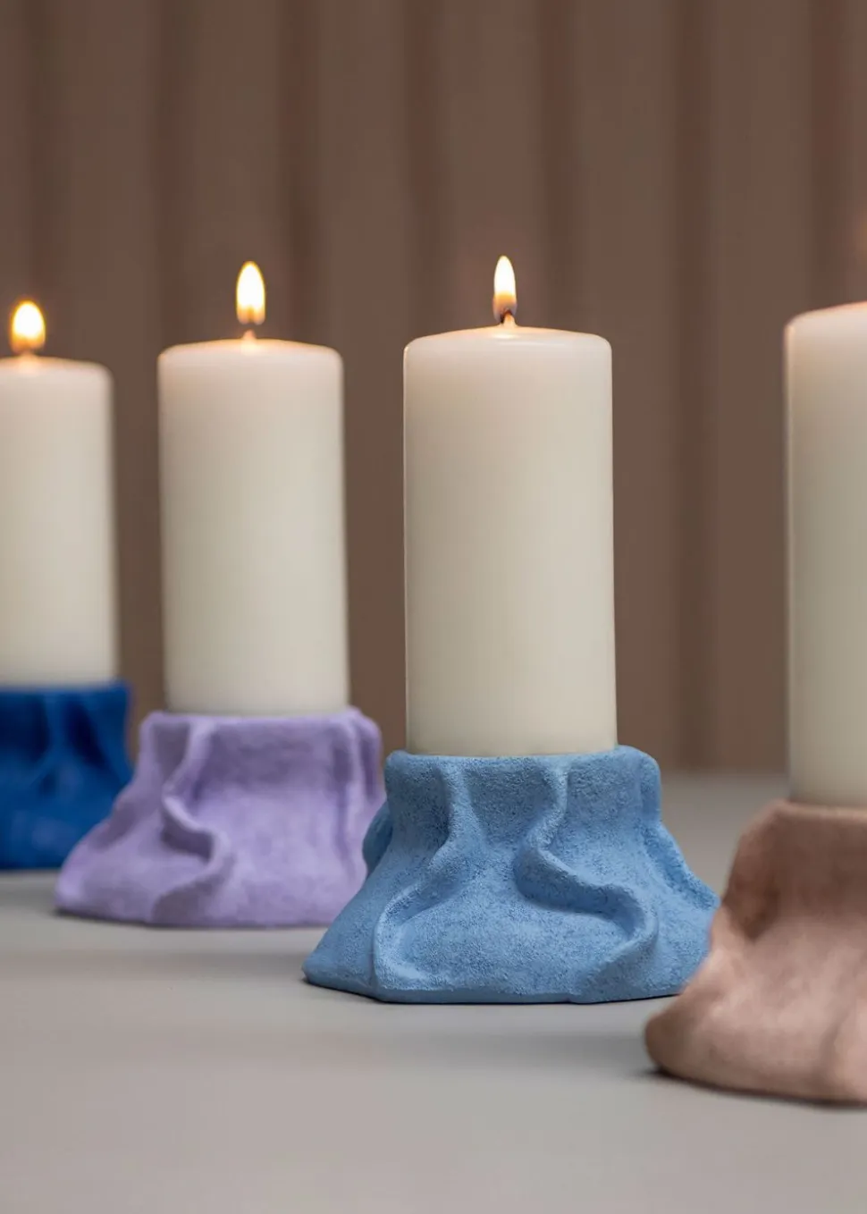 ART PIECE Lava Candleholder