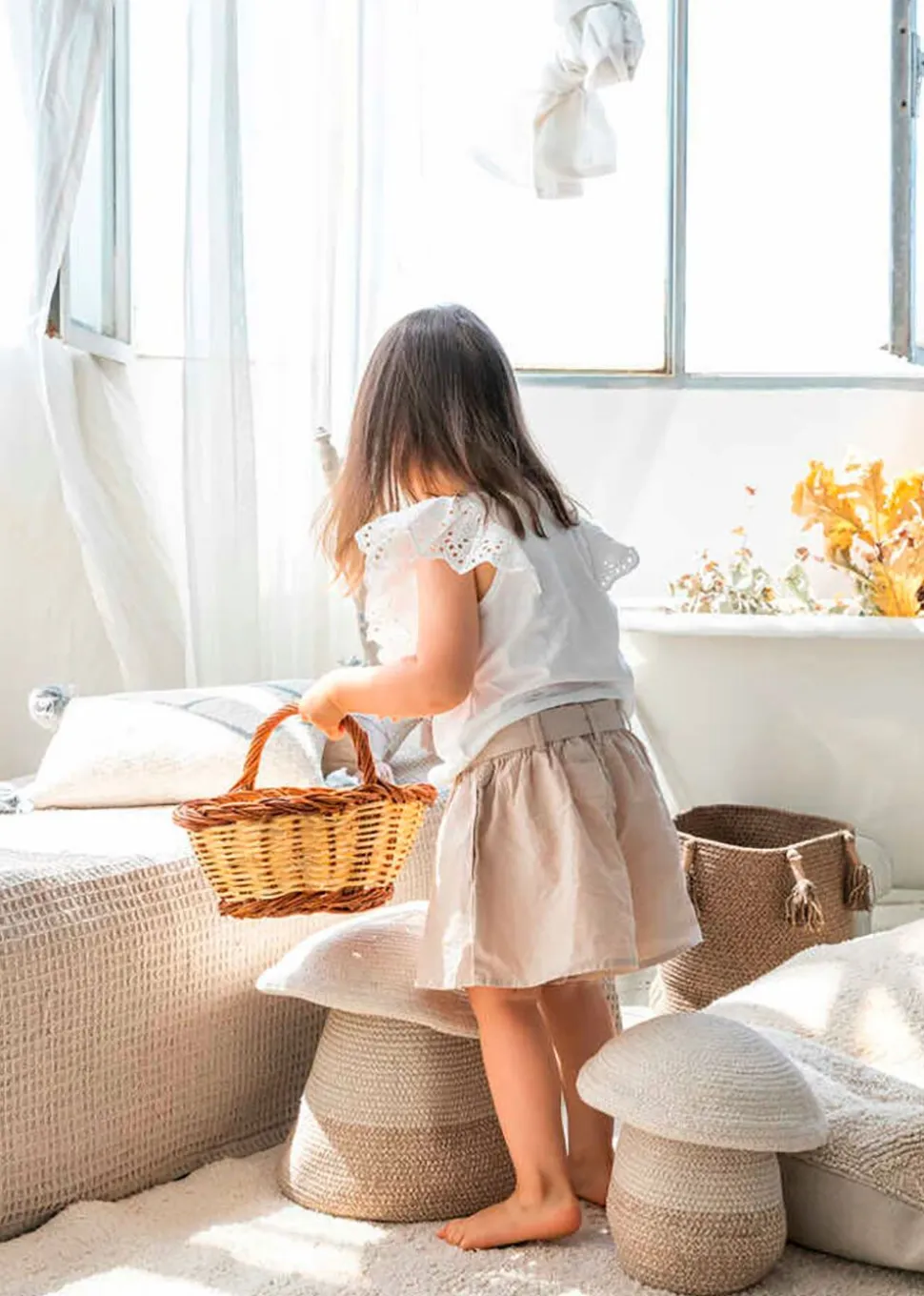 Basket Baby Mushroom