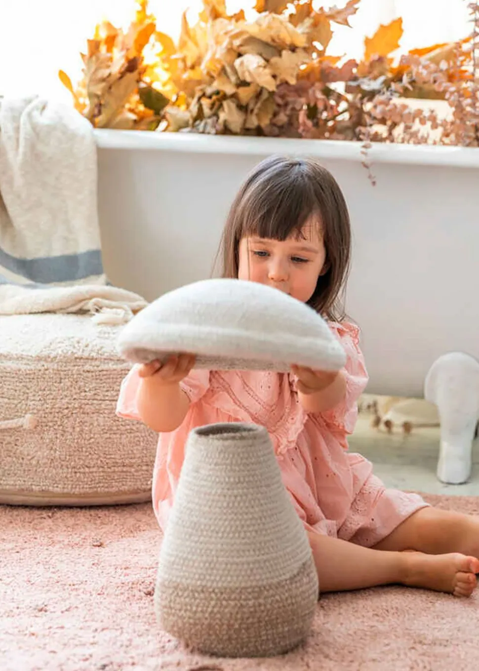 Basket Baby Mushroom