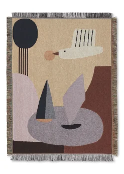 Bird Tapestry Blanket