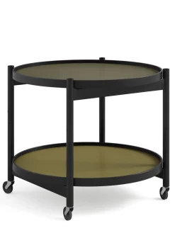 Bølling Tray Table 60 / Black Stained Beech