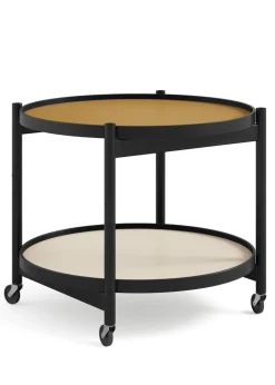 Bølling Tray Table 60 / Black Stained Beech