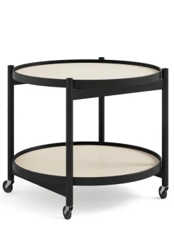 Bølling Tray Table 60 / Black Stained Beech