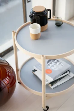 Bølling Tray Table 60 / Black Stained Beech