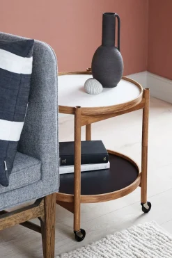 Bølling Tray Table 60 / Black Stained Beech