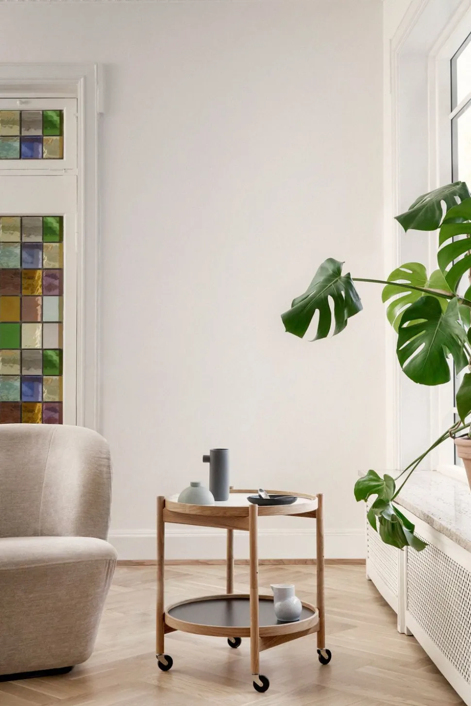 Bølling Tray Table 50 / Oiled Oak