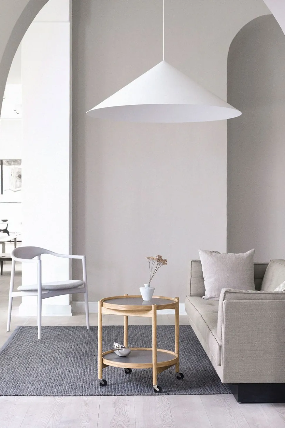 Bølling Tray Table 50 / Oiled Walnut