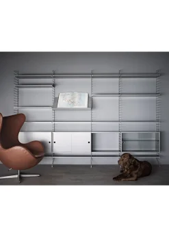 Cabinet w/ Sliding Doors