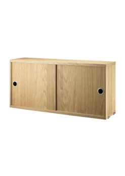 Cabinet w/ Sliding Doors