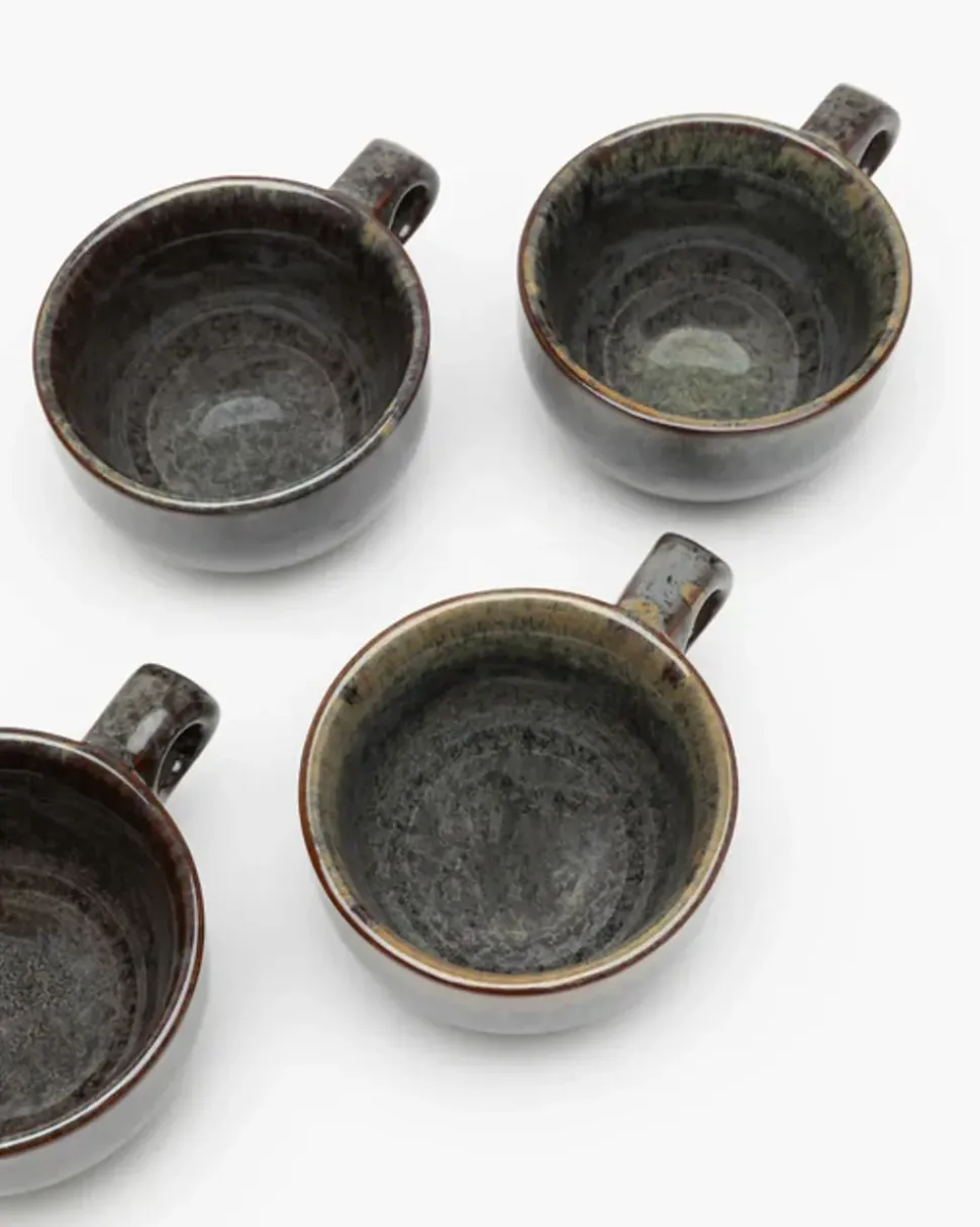 Cappuccino Cup with Saucer Surface