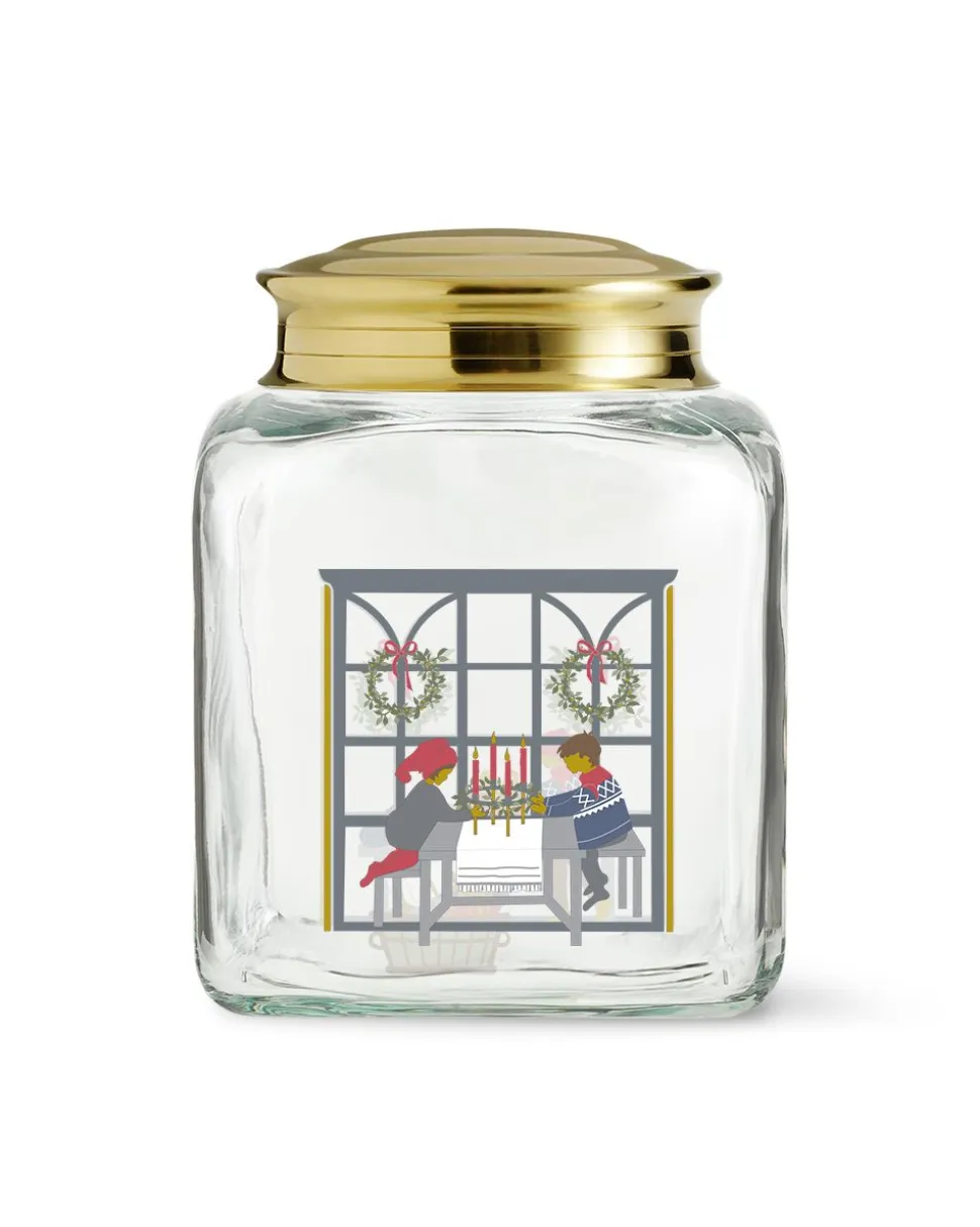 Christmas Biscuit Jar 2024