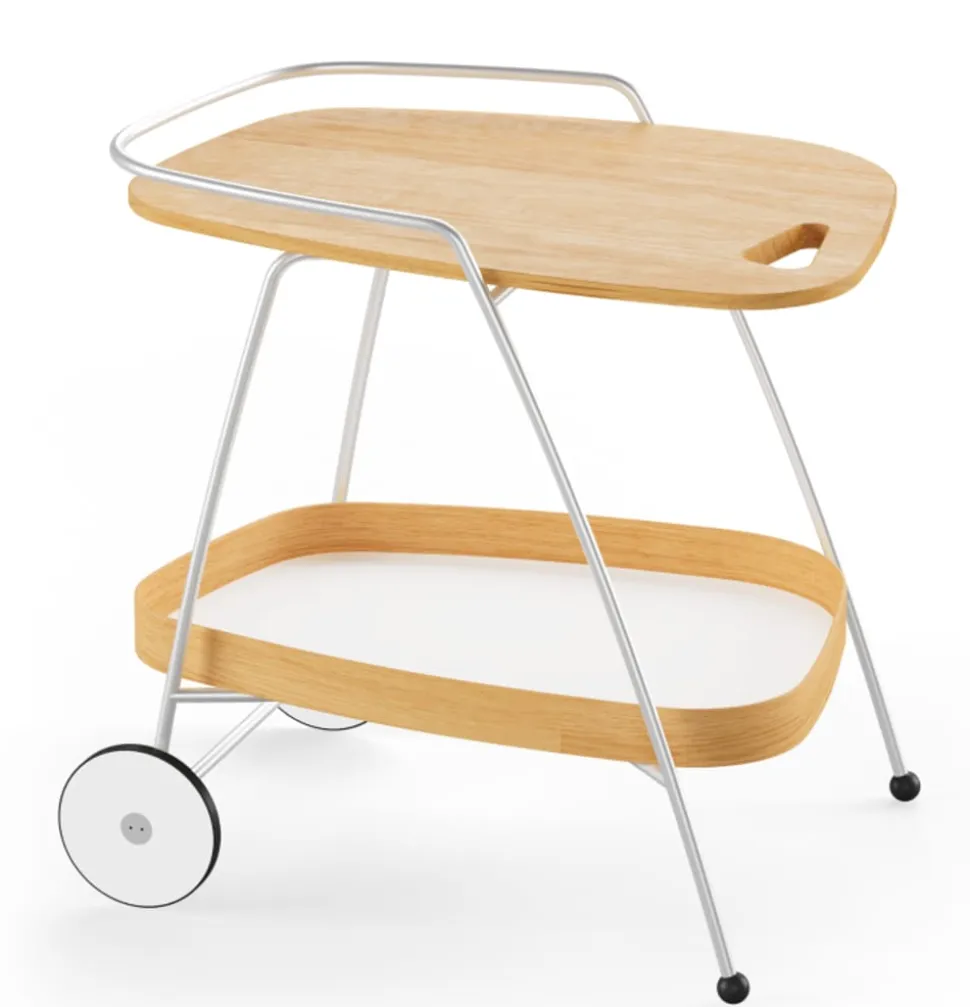 Coffee table / AK700 by Nissen & Gehl