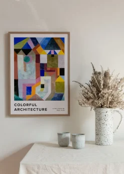 Colorful Architecture Poster
