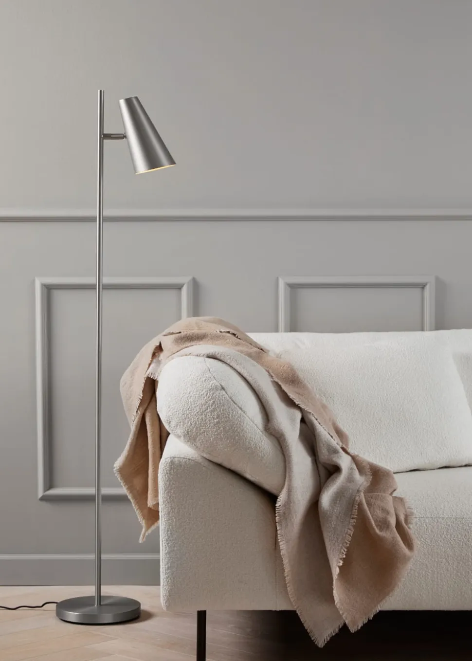 Cono floor lamp - Satin