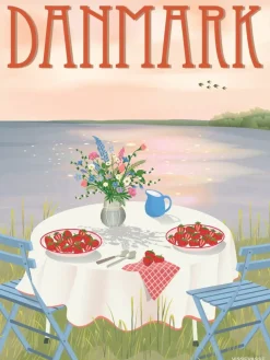 Danmark Jordbær - Poster