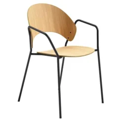 Dosina dining chair with armrest