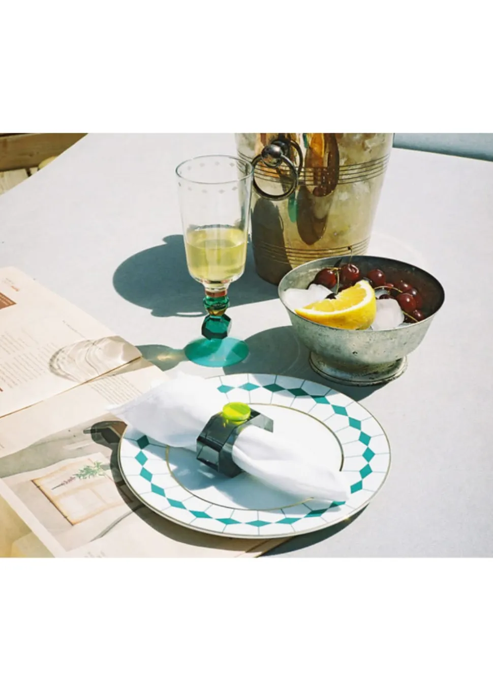 Elvas & Ponta Dessert plate, set of 2