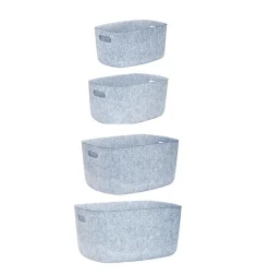 Filtkurv, sæt af 4
