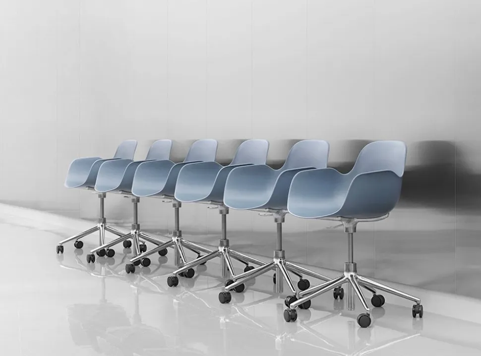 Form Armchair - Swivel 5W Gaslift Full Upholstery