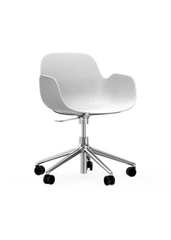 Form Armchair Swivel 5W Gas Lift Alu