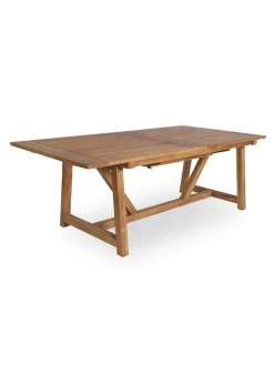 George teak Udtræksbord