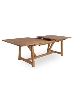 George teak Udtræksbord