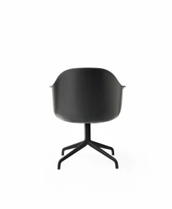 Harbour Dining Chair / Black Star Base w. Swivel
