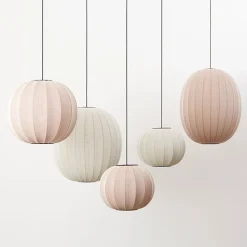 High oval Knit-wit - 65 pendant