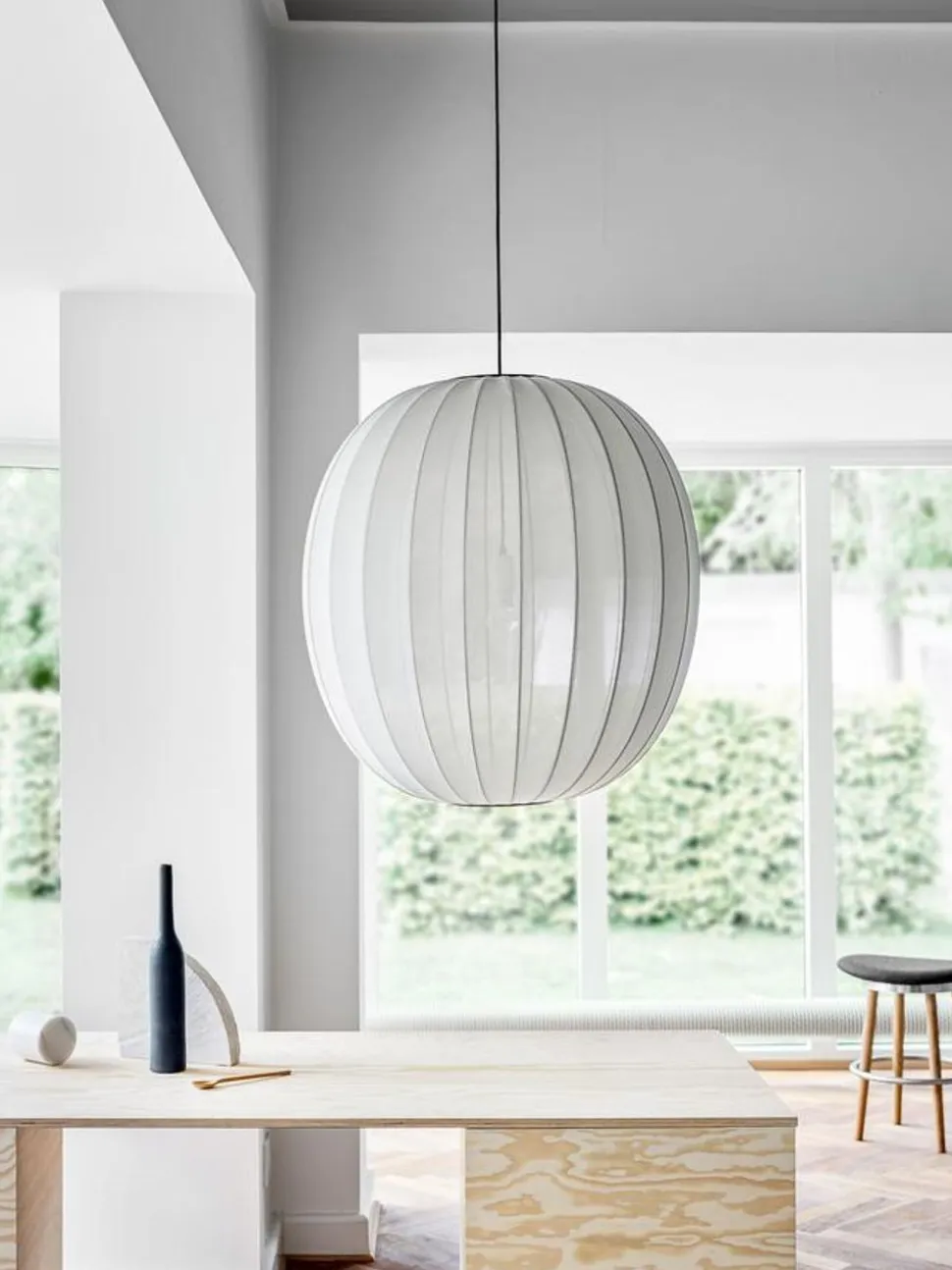 High oval Knit-wit - 65 pendant