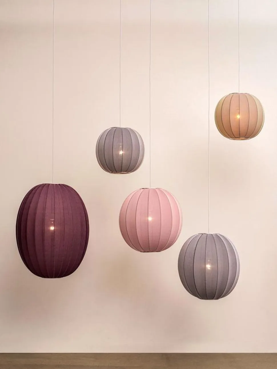 High oval Knit-wit - 65 pendant