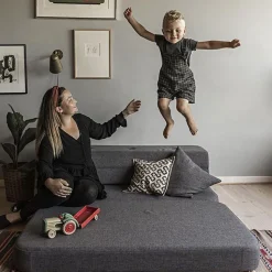 Klip Klap KK 3 fold sofa w. buttons