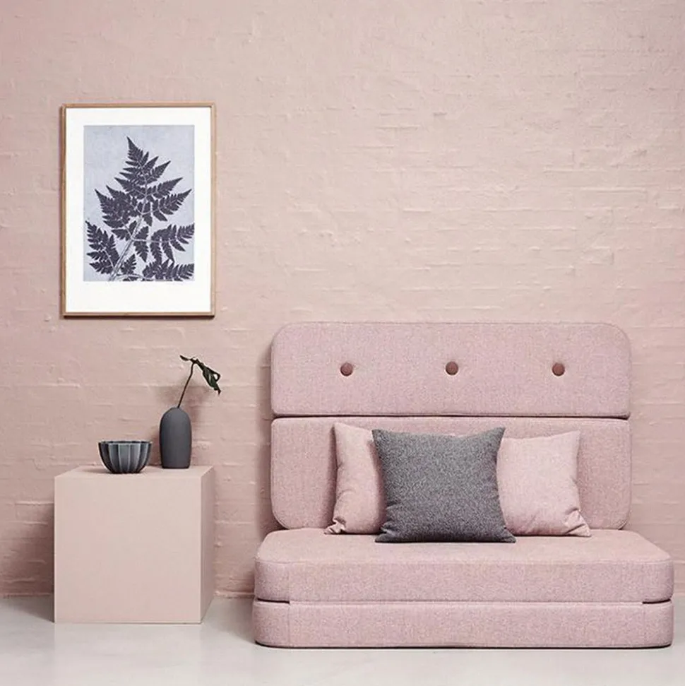 Klip Klap KK 3 fold sofa w. buttons