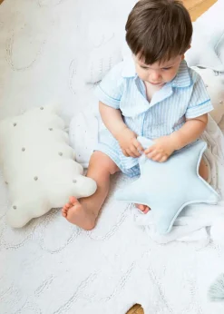 Knitted Cushion Biscuit