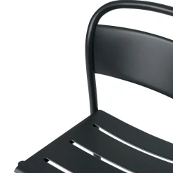 Linear Steel Side Chair