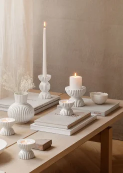 Lyngby Tura Block Candle Holder