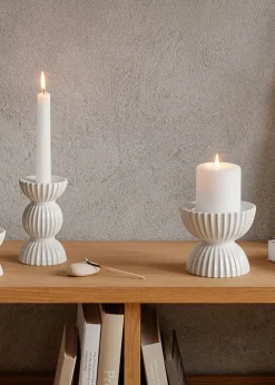 Lyngby Tura Block Candle Holder