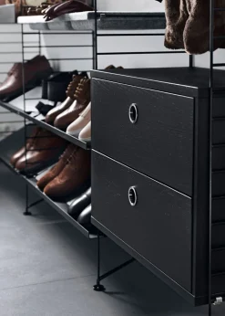 Metal Shoe Shelf