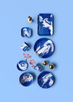 NEW MARBLE - Square Plate