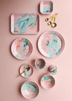 NEW MARBLE - Square Plate