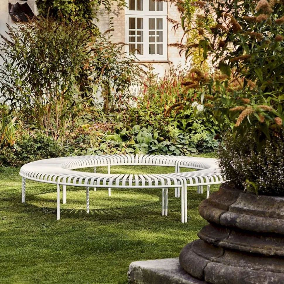 Palissade park bench - incl. middle leg