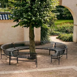 Palissade park dining bench in-in