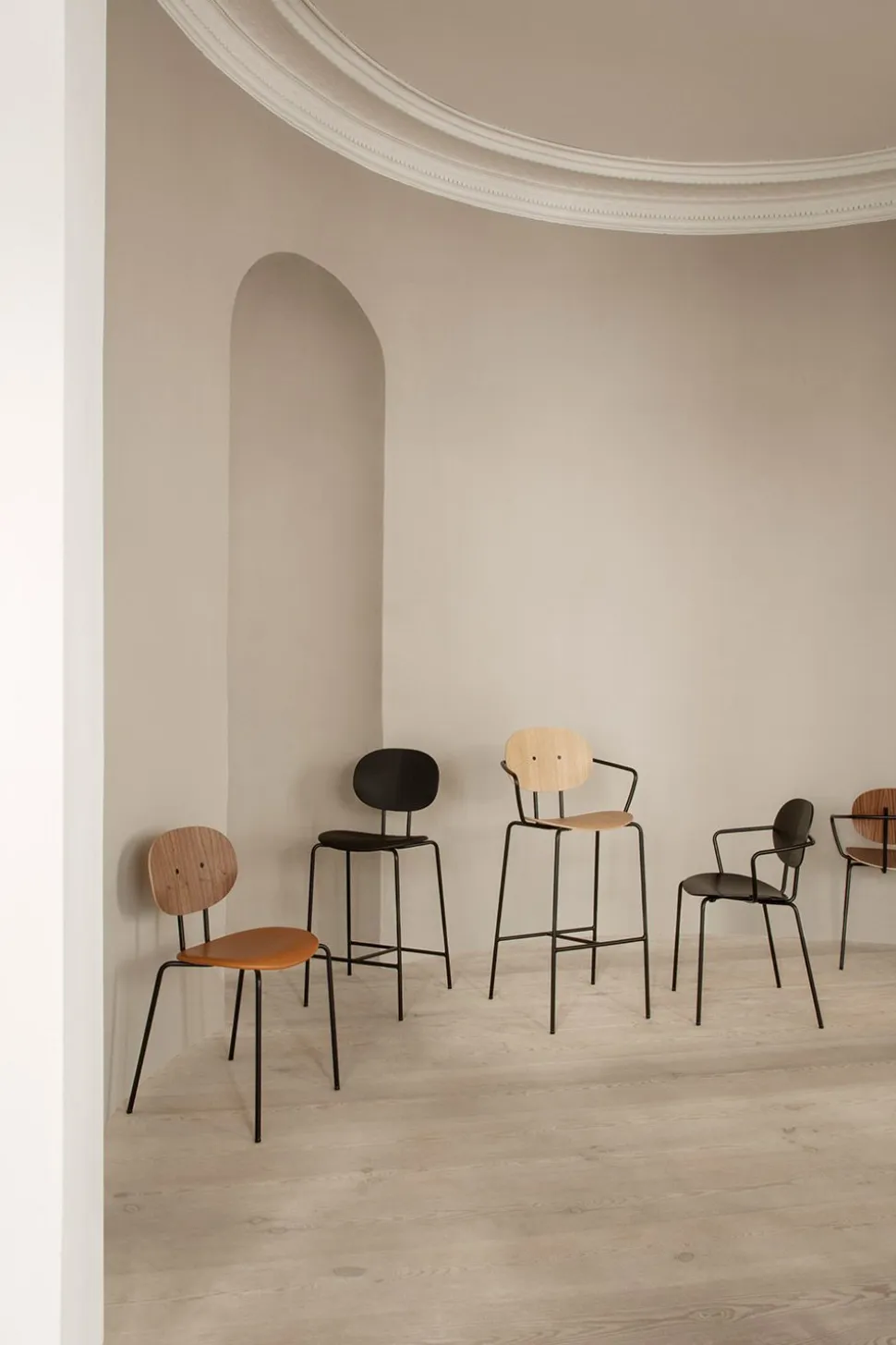Piet Hein Dining Armchair | Seat Upholstery