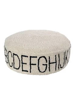 Pouf ABC Natural - Black