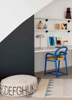 Pouf ABC Natural - Black