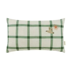 Rectangular Cushion In French Linen Vibes M