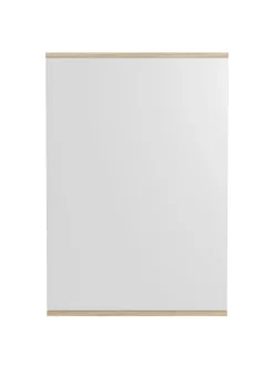 Rectangular wall mirror